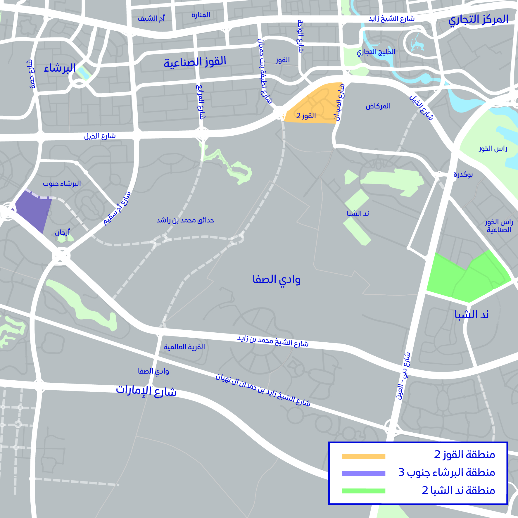 طرق دبي ترسي عقد تنفيذ طرق داخلية في 3 مناطق سكنية بطول 34.4 كم