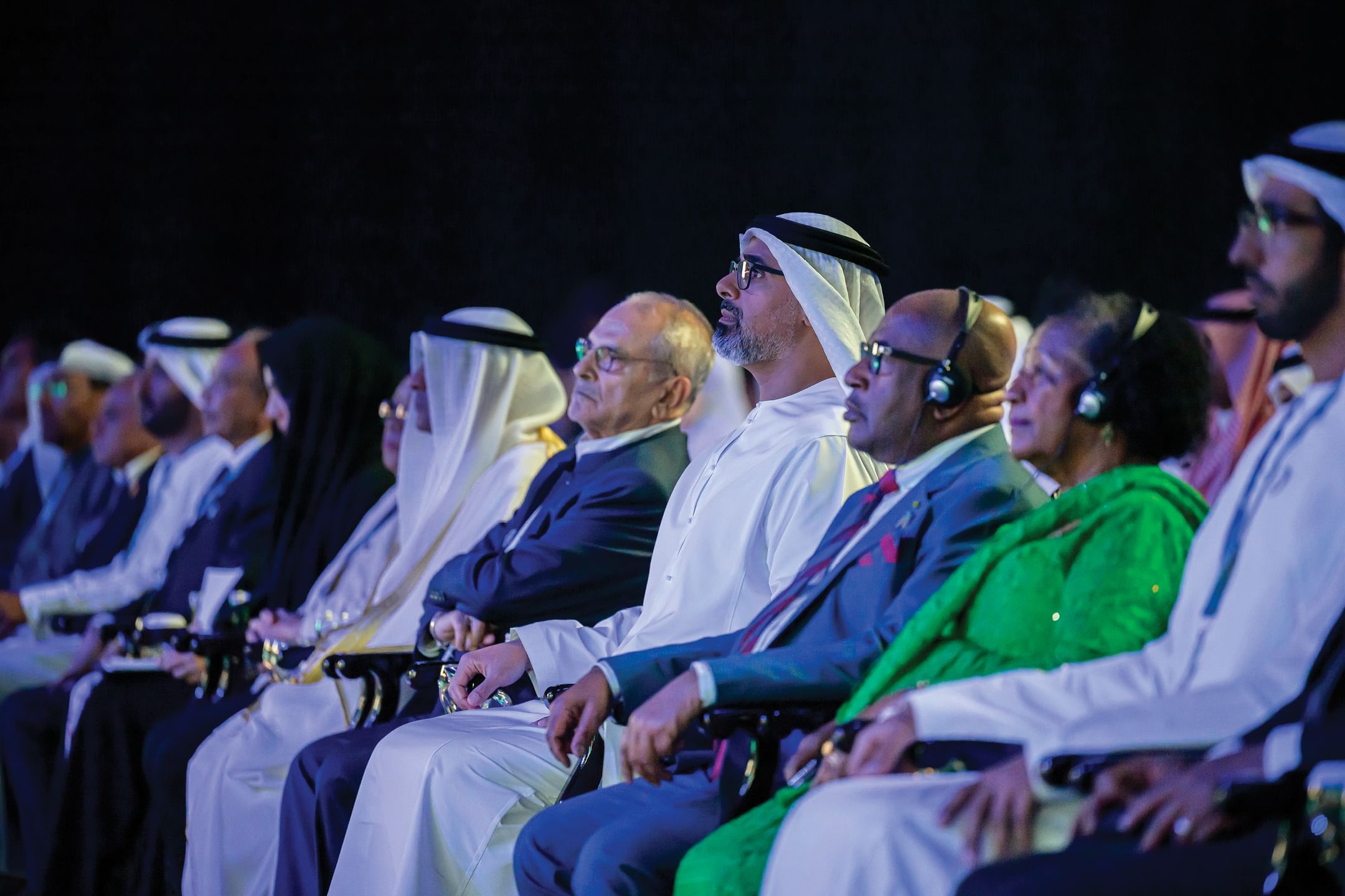 خالد بن محمد بن زايد يشهد افتتاح المؤتمر الوزاري الـ13 لمنظمة التجارة العالمية في أبوظبي