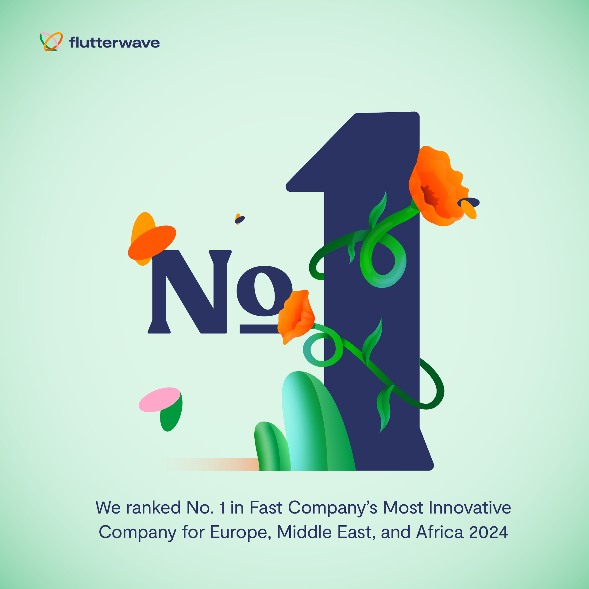 Flutterwave Named Fast Company’s Most Innovative Company for Europe, Middle East, and Africa 2024