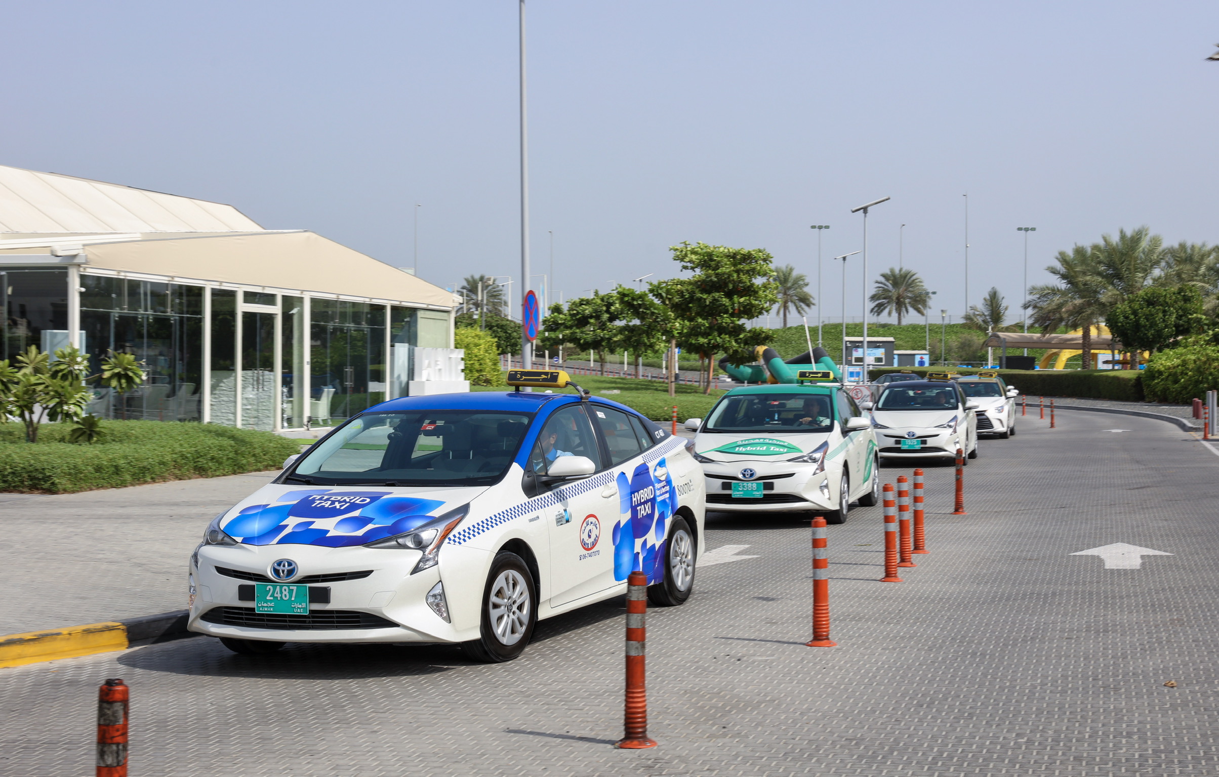 هيئة النقل في عجمان تعزز الامن بتنفيذ عدد من الحملات التفتيشية على مركبات الأجرة في الامارة