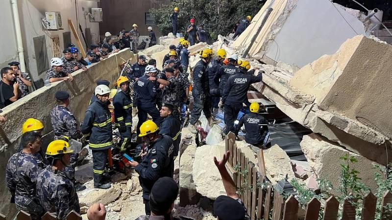 بعد انتشال آخر جثّة.. ارتفاع حصيلة ضحايا انهيار "عمارة اللويبدة" في عمّان إلى 14 ...