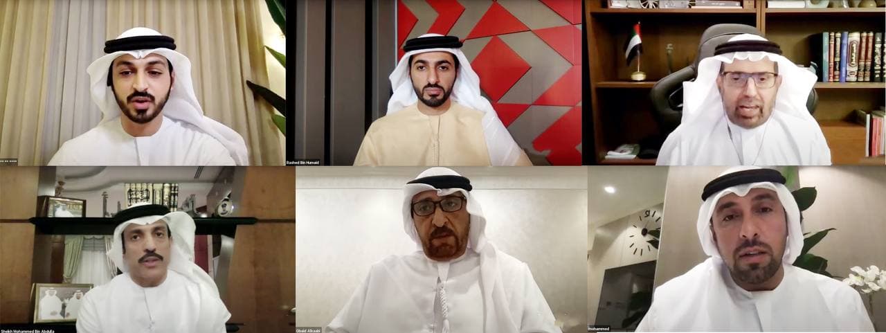 مجلس راشد بن حميد النعيمي يسلط الضوء على نهج الخير في دولة الإمارات