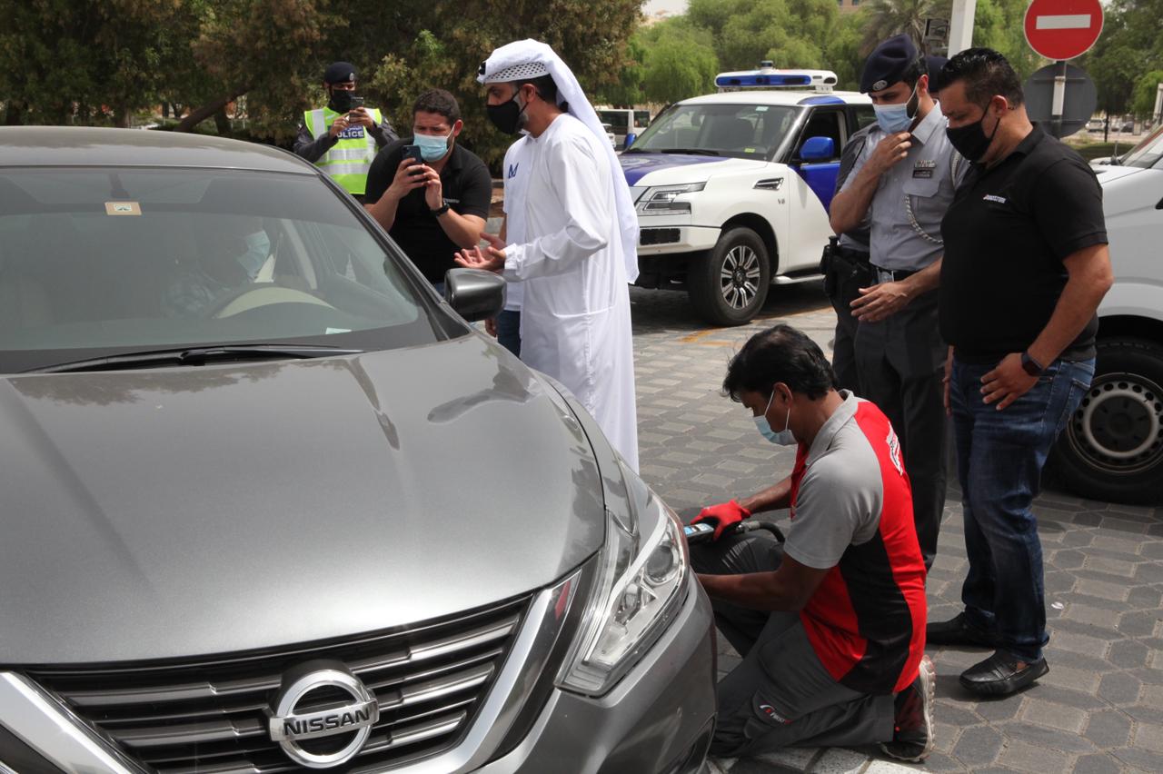 شرطة أبوظبي تحذر  السائقين من خطورة  استخدام "الإطارات الرديئة"