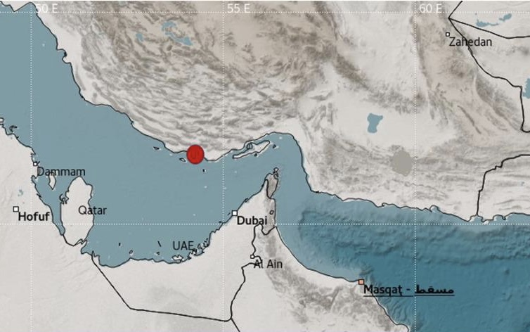 "الوطني للأرصاد" : زلزال جنوب إيران بقوة 5.9 ريختر محسوس في الدولة وليس له تأثير. 