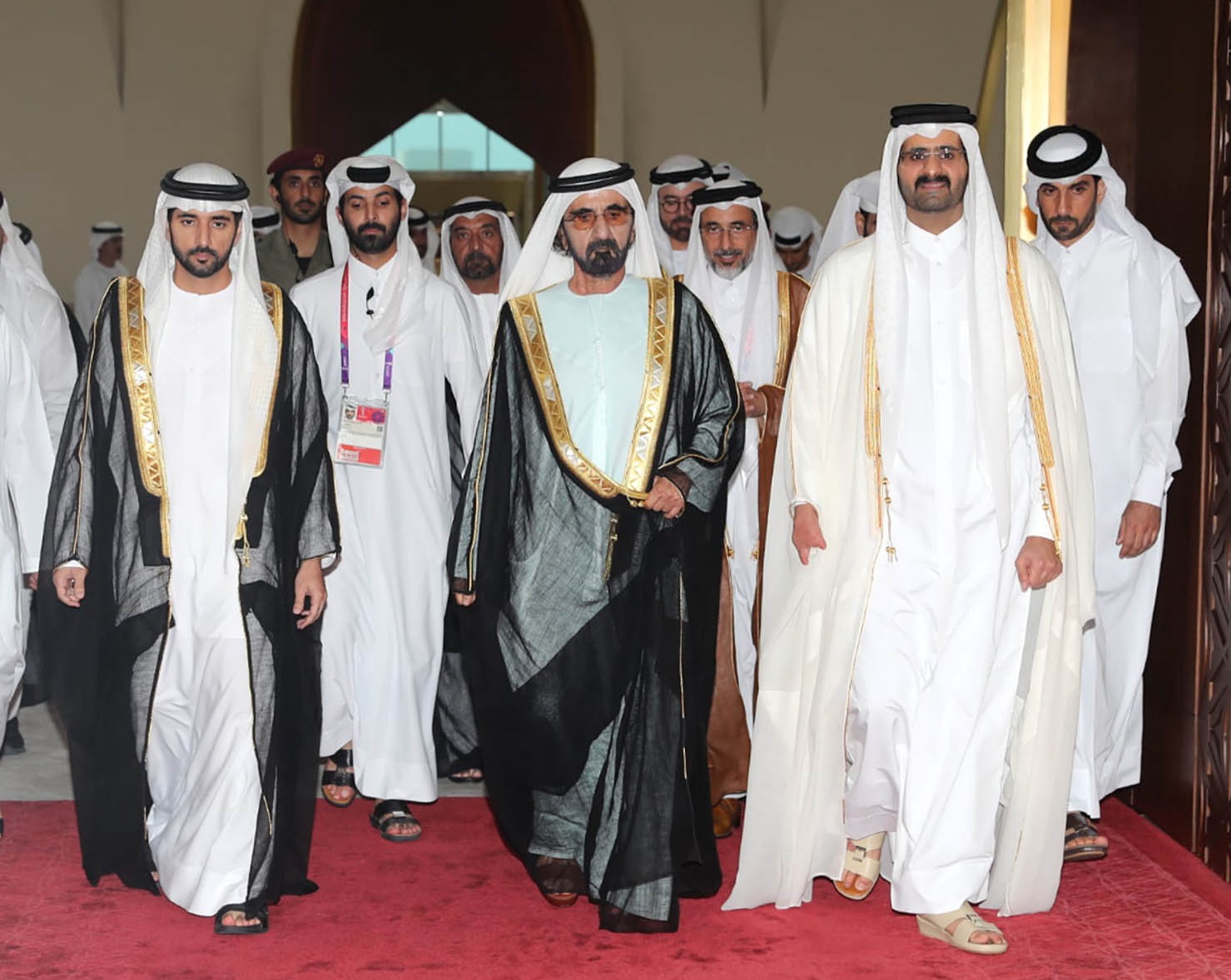 محمد بن راشد يصل قطر لحضور حفل افتتاح بطولة كأس العالم
