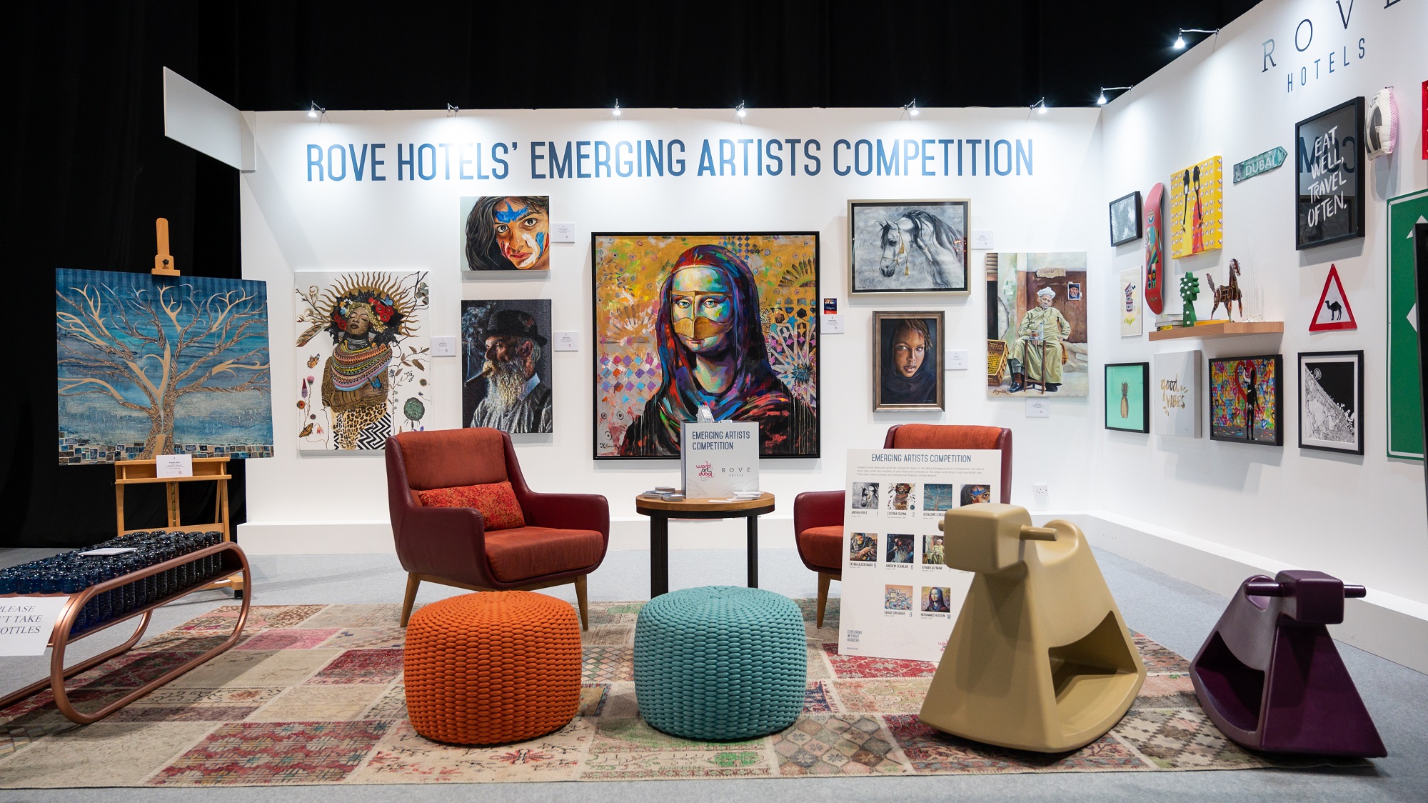 معرض فنون العالم دبي 2021 يُسلط الضوء على الفنانين الناشئين والمصورين والطلبة