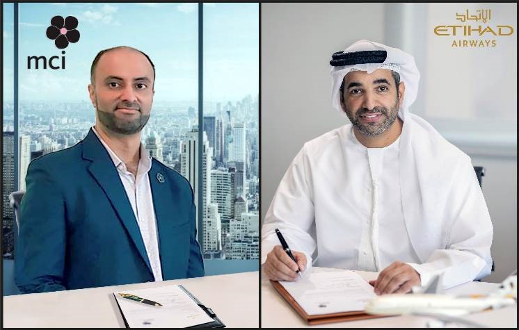 الاتحاد للطيران وشركة أم سي آي الشرق الأوسط يتعاونان لدعم قطاع الفعاليات في الإمارات