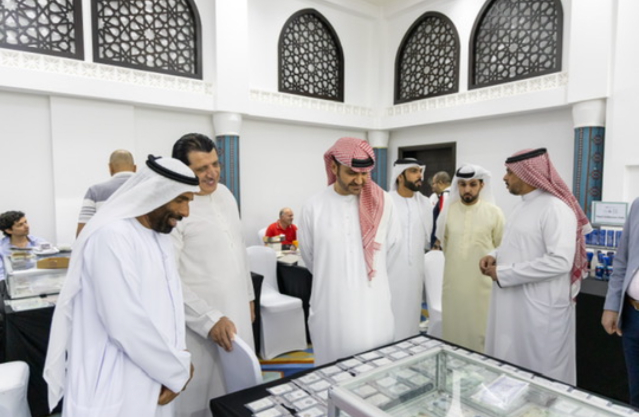 انطلاق الدورة الخامسة من معرض عجمان للطوابع والعملات