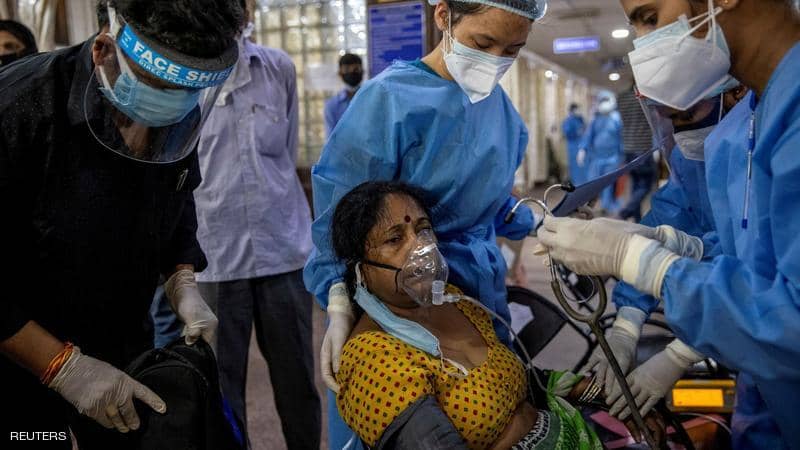 الهند تسجل 38164 حالة إصابة جديدة بـ "كورونا"