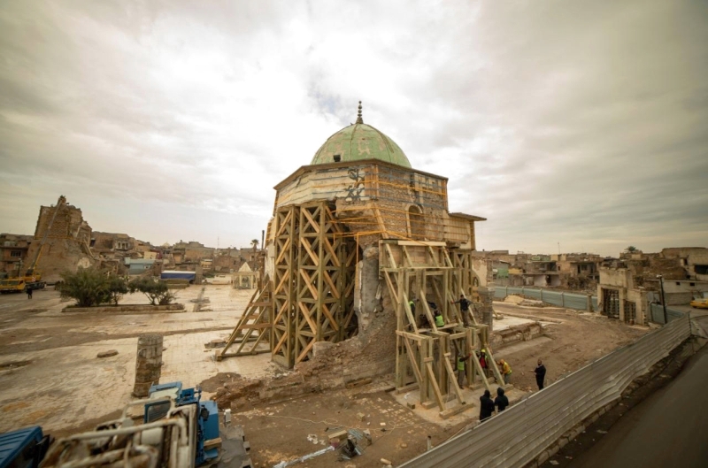 بالتعاون مع "اليونسكو" الإمارات تعيد بناء المعالم التاريخية بالموصل