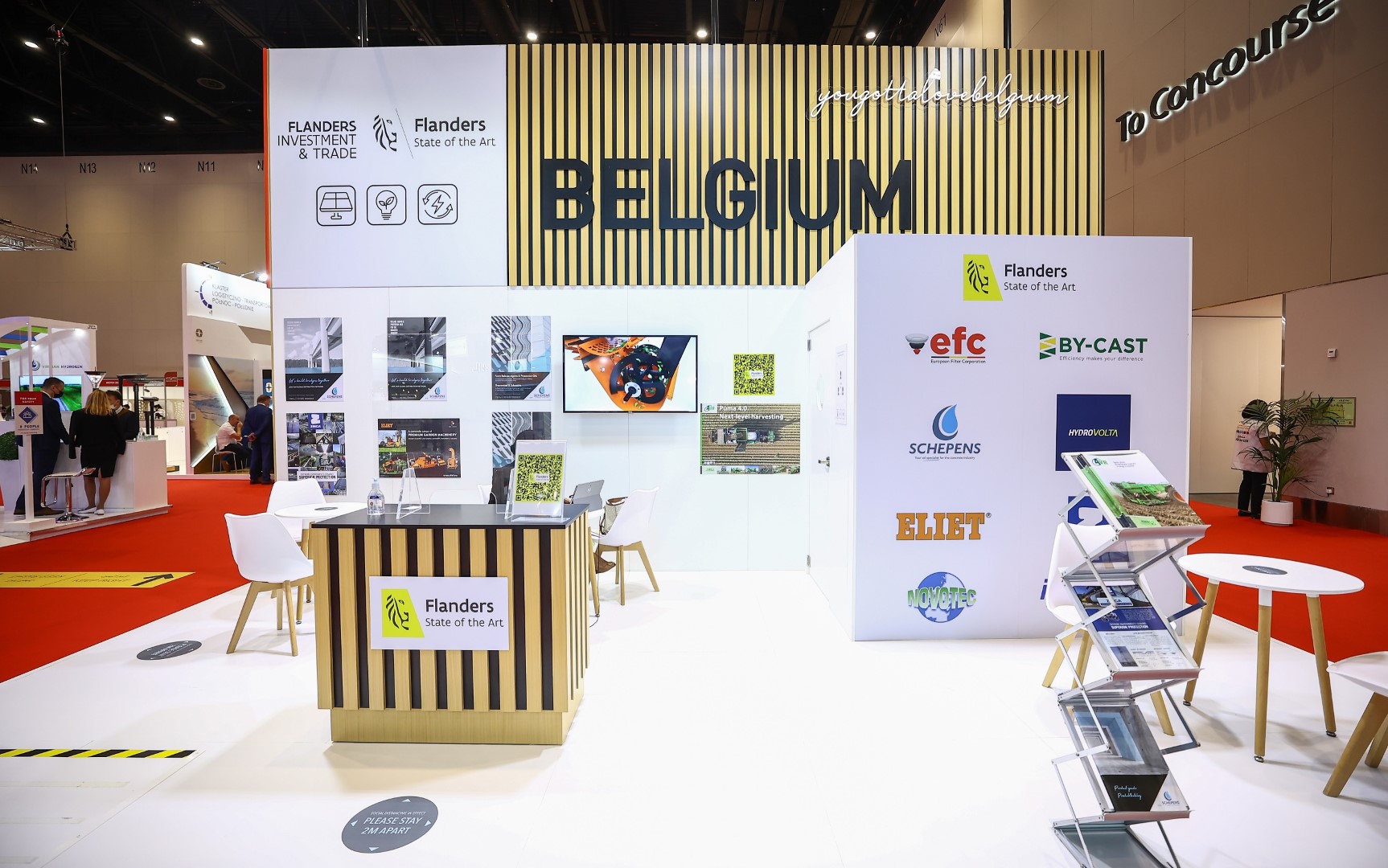 الشركات البلجيكية تستعرض تقنياتها خلال مشاركتها في "ويتيكس ودبي للطاقة الشمسية"