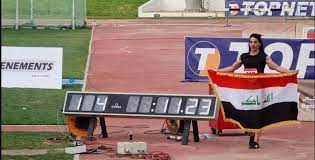 العراقية دانا حسين إلى أولمبياد طوكيو بعد فوزها بذهبيتين