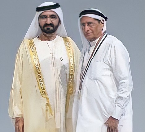محمد بن راشد يعزي بوفاة الدكتور أحمد كاظم أول طبيب إماراتي في الدولة