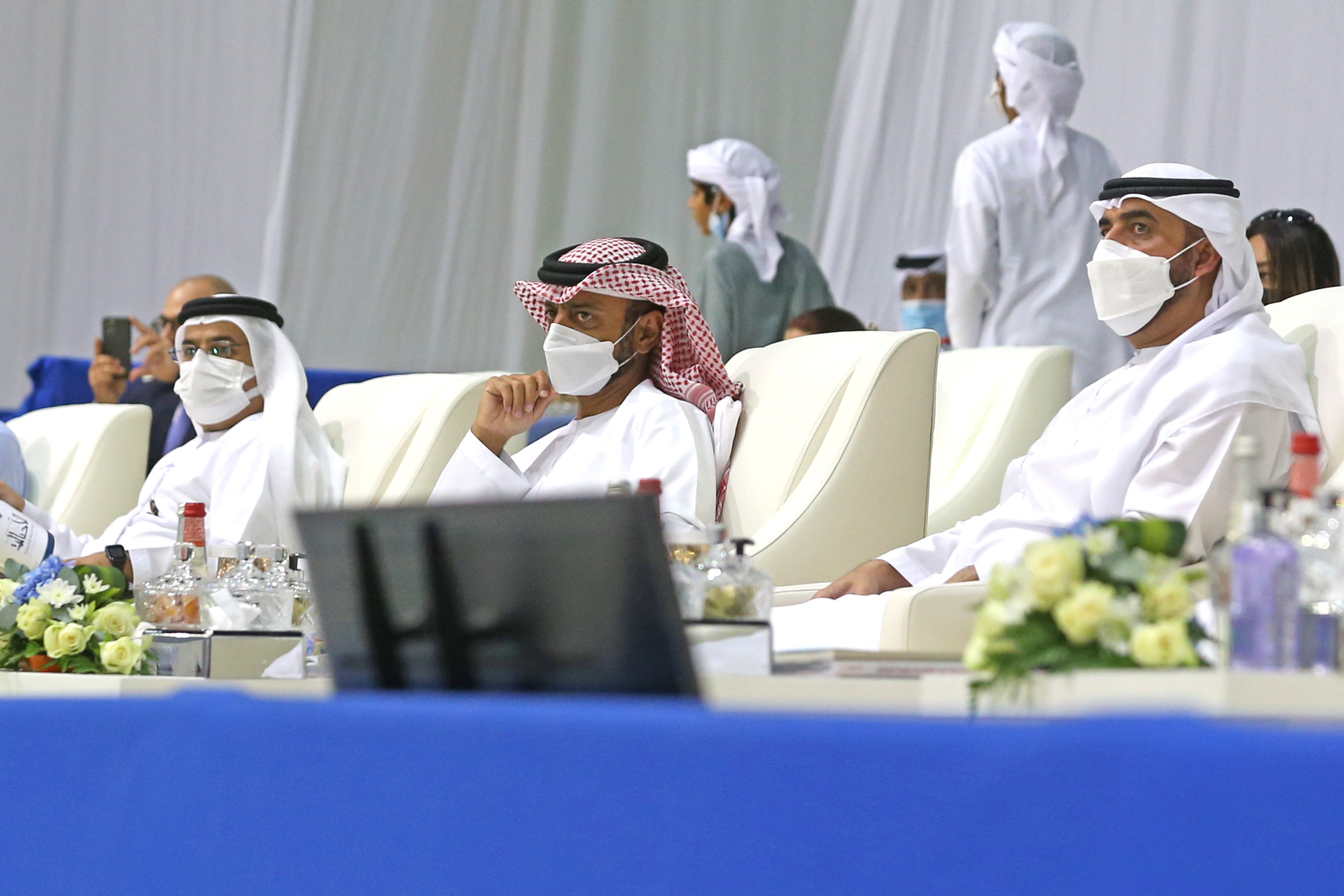 عمار النعيمي يشهد انطلاق بطولة دبي للجواد العربي
