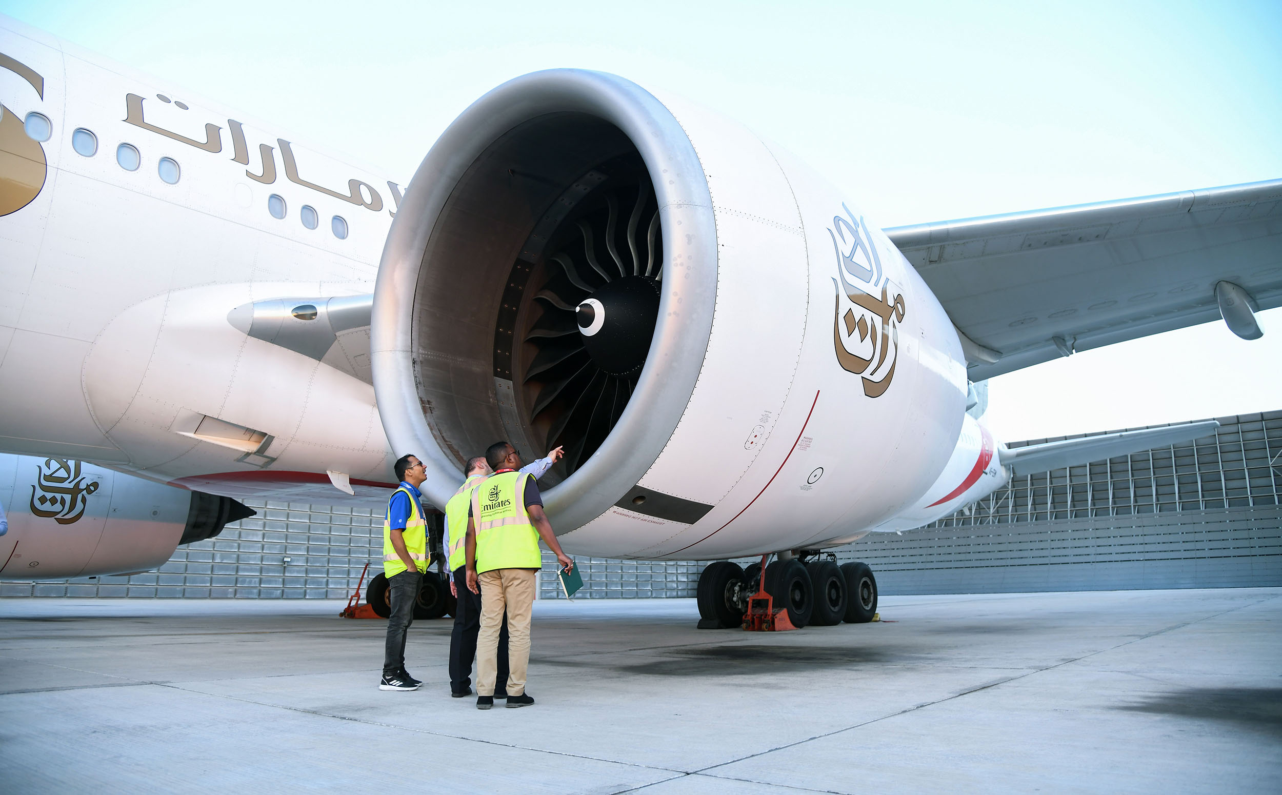 طيران الإمارات تشغل رحلة تجريبية بوقود مستدام 100 بالمائة