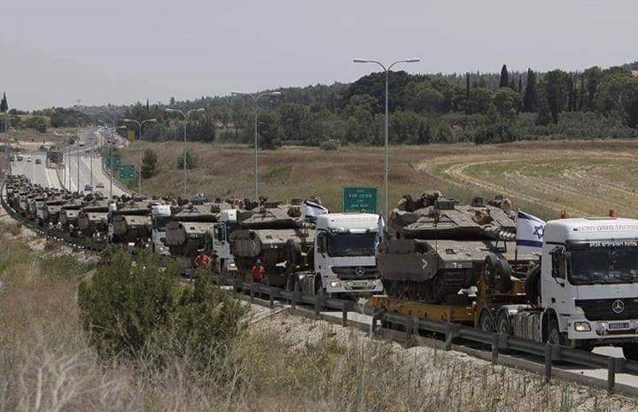 توتر أمني شديد.. الجيش الاسرائيلي ينشر قواته على حدود غزة  ويفرض حظر تجول على مستوطنات غلاف غزة 