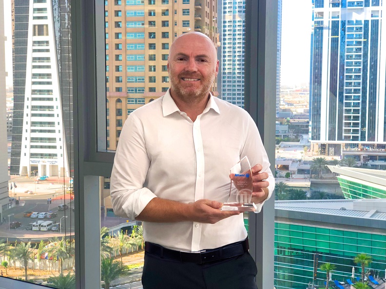 باسيفيك برايم في دبي تحصل على جائزة أليانز لأفضل مبيعات فردية لعام 2020