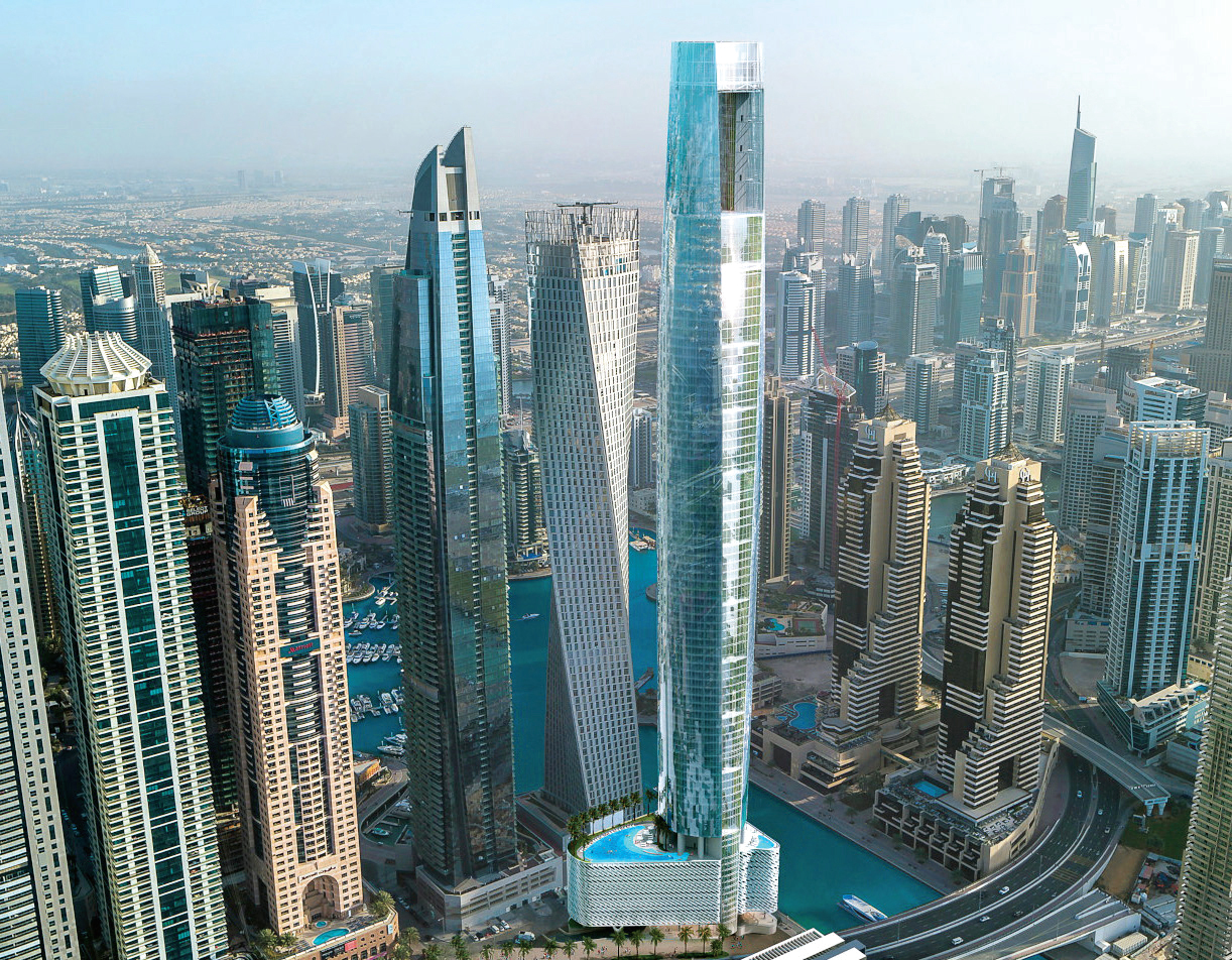أطول فندق بالعالم في دبي مجدداً