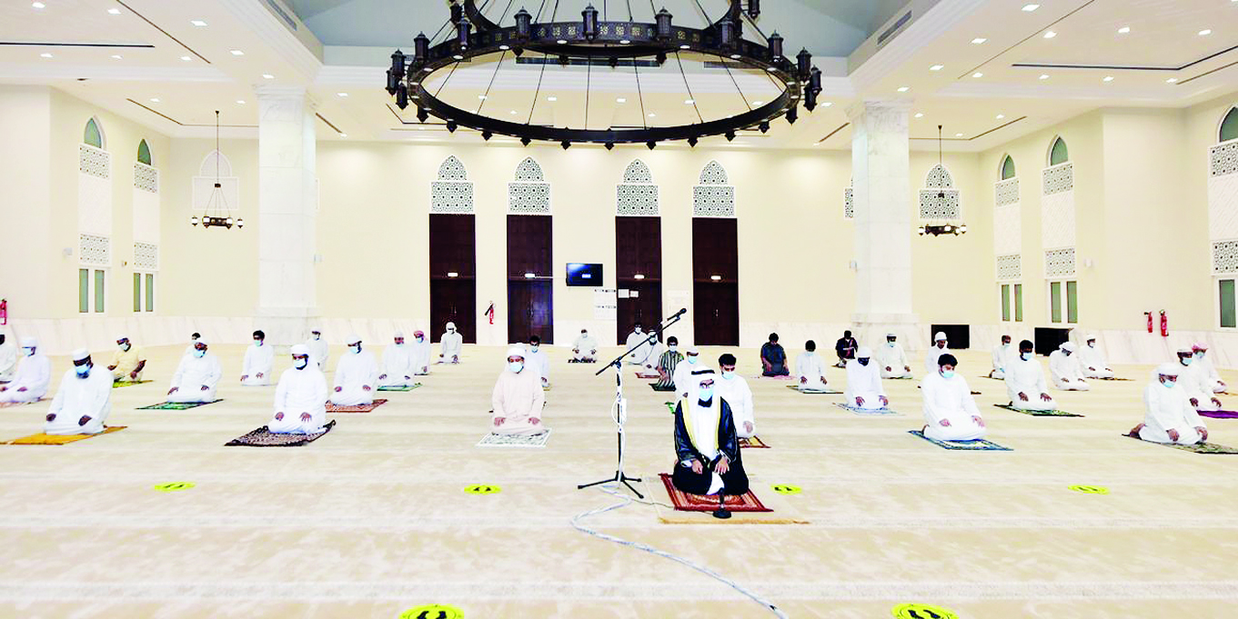 مساجد الدولة تستعد لاستقبال المصلين لأداء صلاة الجمعة