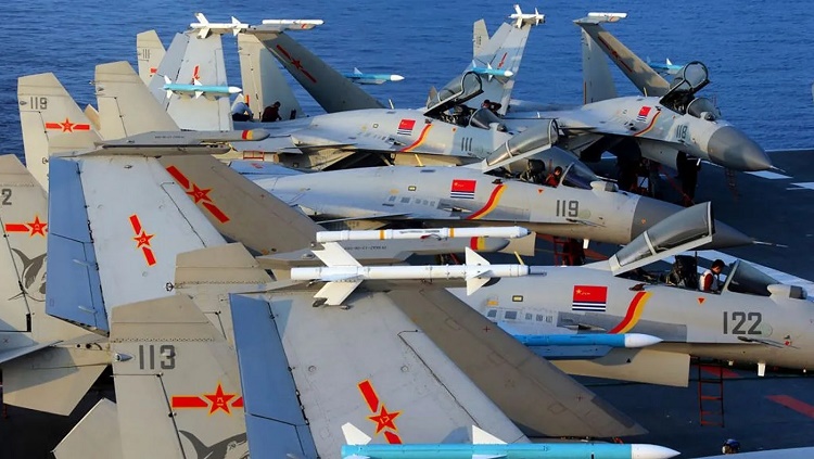 عشرات الطائرات الصينية تتوغّل في منطقة الدفاع التايوانية