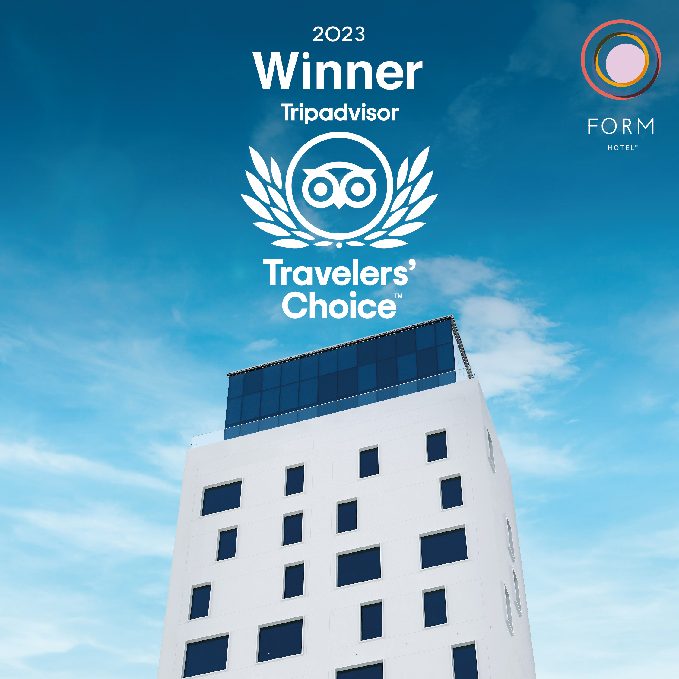فندق فورم يفوز بجائزة "اختيار المسافر" من موقع تريب أدفايزر 