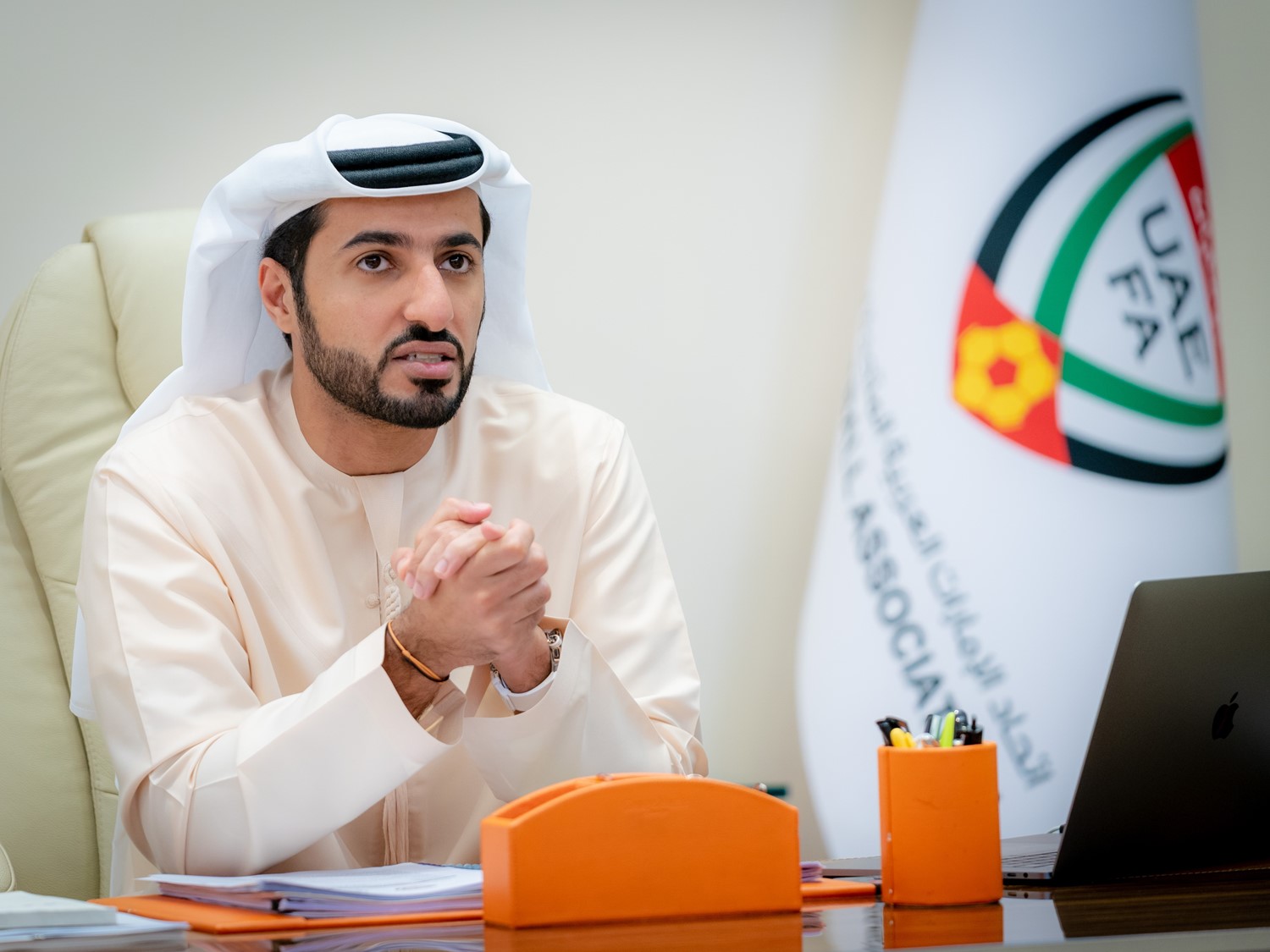 راشد بن حميد: تصفيات المونديال أبرز تحديات الكرة الإماراتية