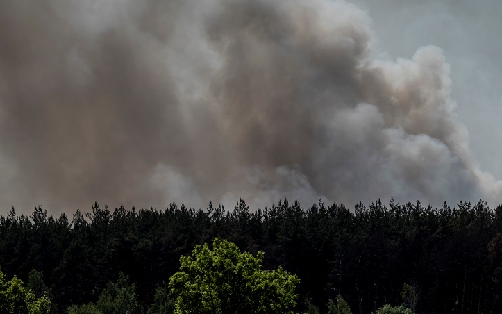 حريق بمنشآت طاقة في روسيا بعد هجوم أوكراني بطائرة مسيرة