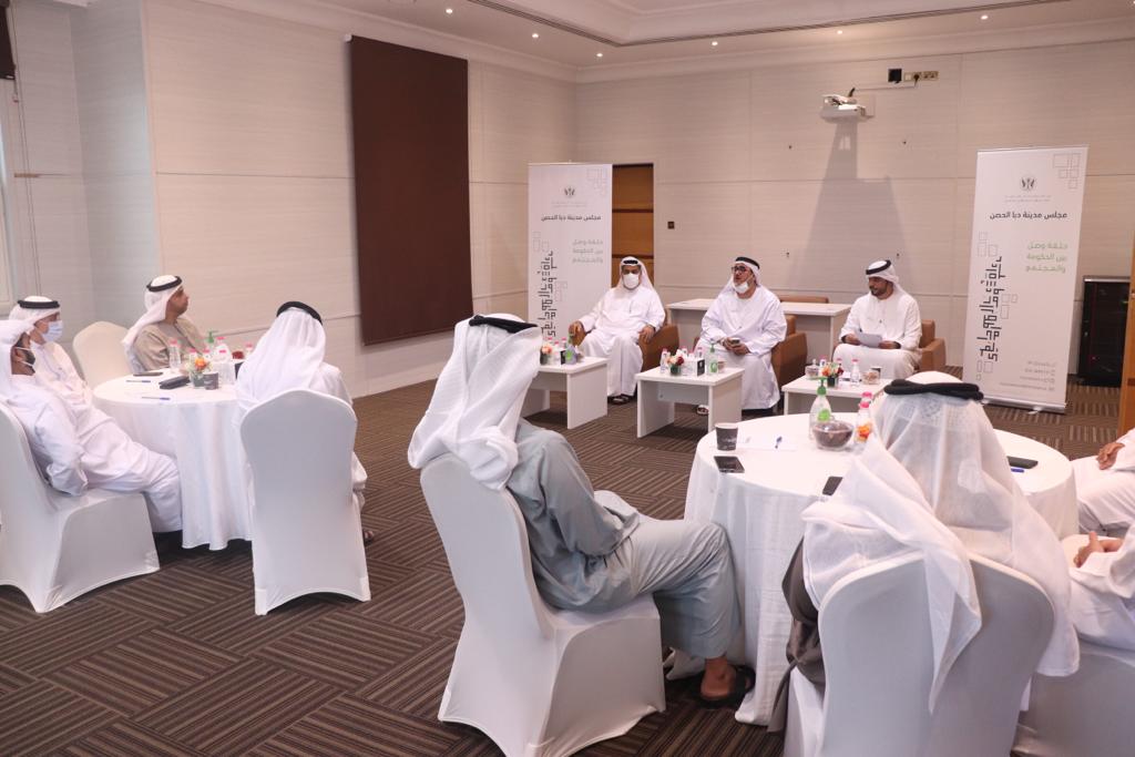 مجلس مدينة دبا الحصن يبحث أعماله لعام 2022 في خدمة المواطنين وطرح مشاريع مجتمعية 