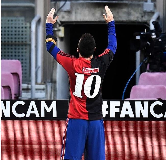 تكريم ميسي لمارادونا يكلف برشلونة 3 آلاف يورو