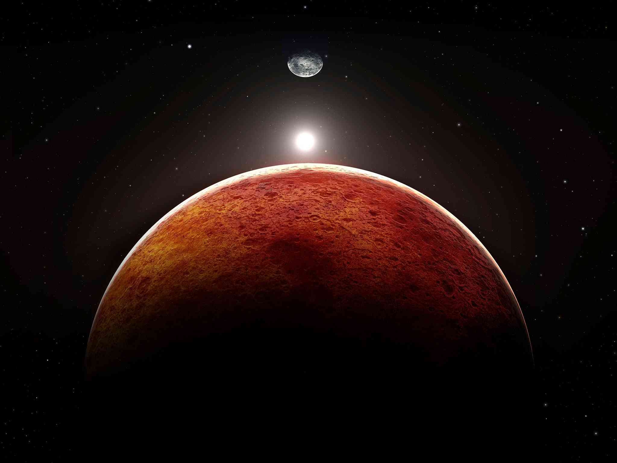 كوكب المريخ يقترب من الأرض في ظاهرة لن تتكرر قبل 15 عاماً