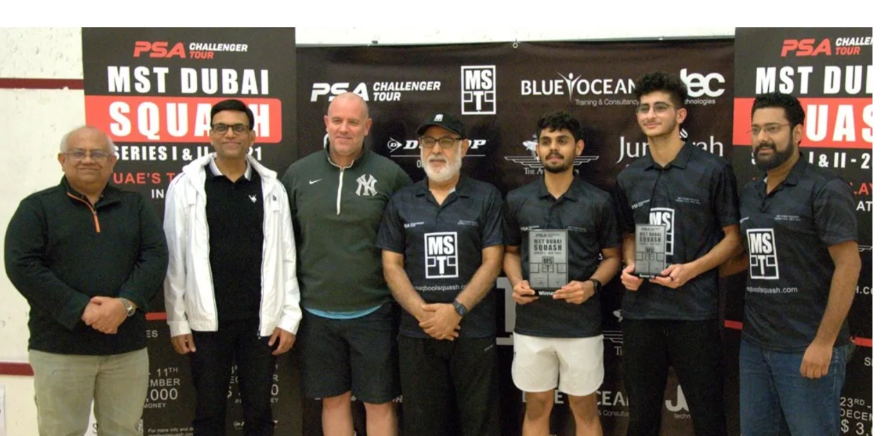 Ramachandran breezes past Shams to takes MST Dubai Squash Series 1 title