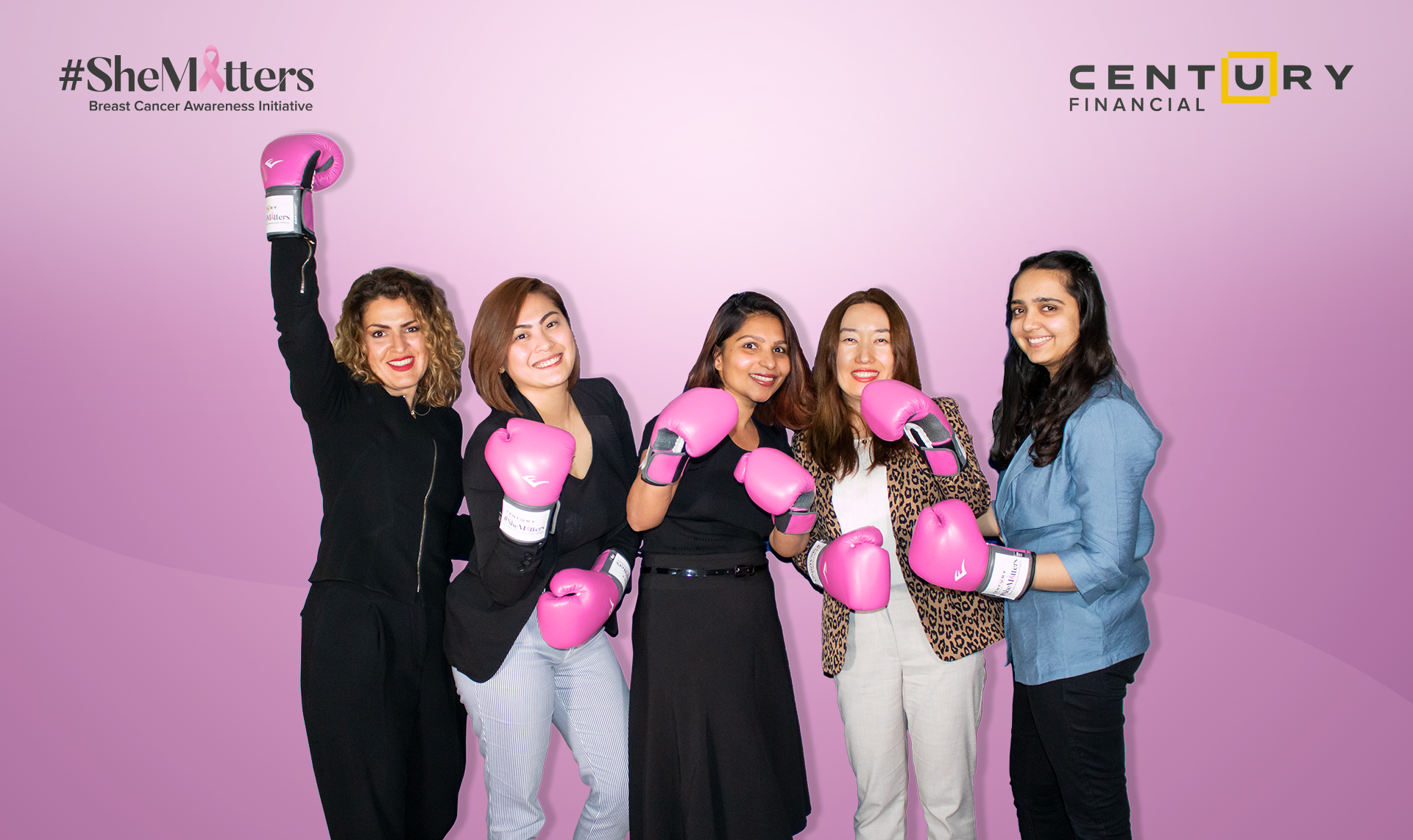 سنشري فاينانشال  تدعم شهر التوعية بسرطان الثدي من خلال حملة #SheMatters