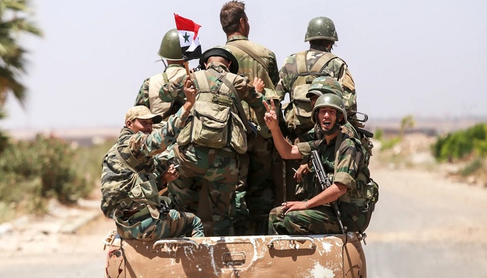 القوات السورية تخلي موقعاً عسكرياً قرب الحدود مع الجولان