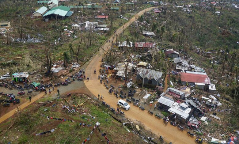 ارتفاع عدد ضحايا إعصار الفلبين إلى 405