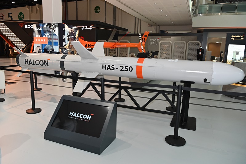 "هالكن" تكشف النقاب عن أول صاروخ كروز مضاد للسفن في آيدكس 2021