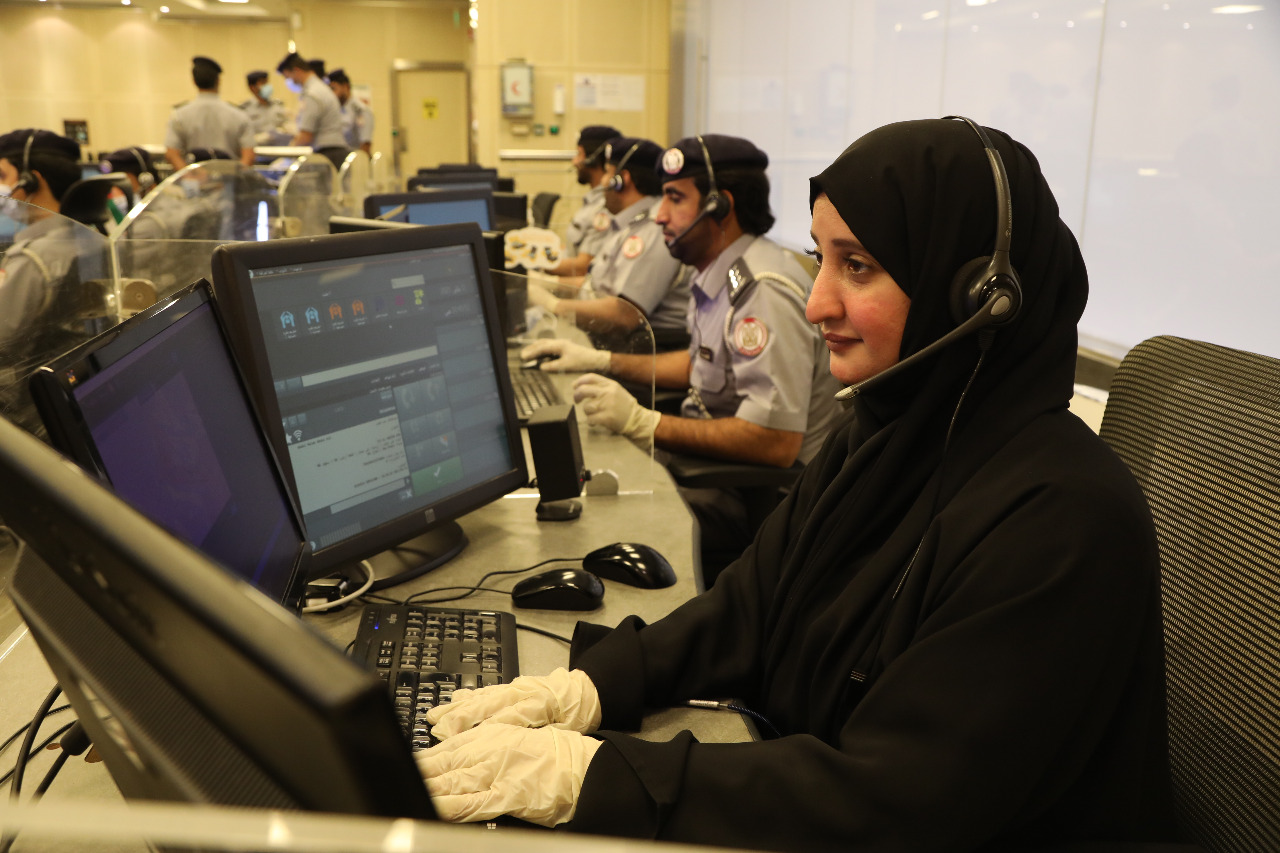 3.5 مليون مكالمة لـ"عمليات شرطة أبوظبي" في 2020