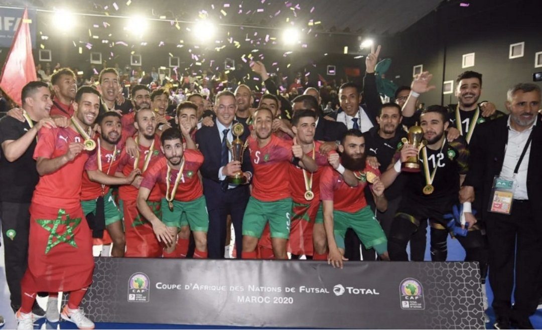 المغرب بطلاً لكأس العرب لكرة قدم الصالات