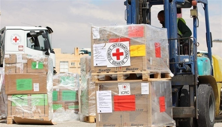 وصول أول شحنة مساعدات إغاثية من الصليب الأحمر إلى السودان